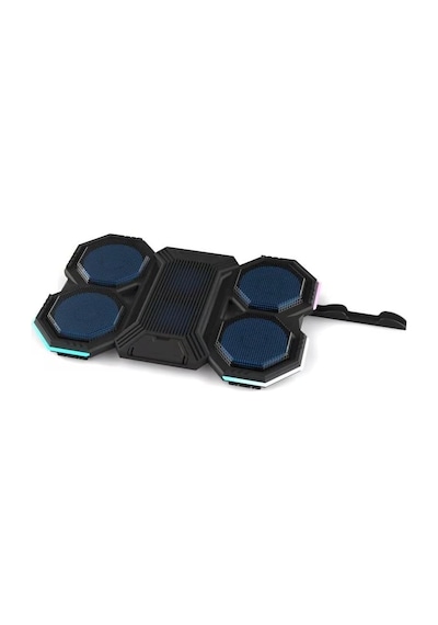 İdock F12-1 Black 2600rpm Yüksek Devirli Fan Gaming Laptop Soğutucu Stand