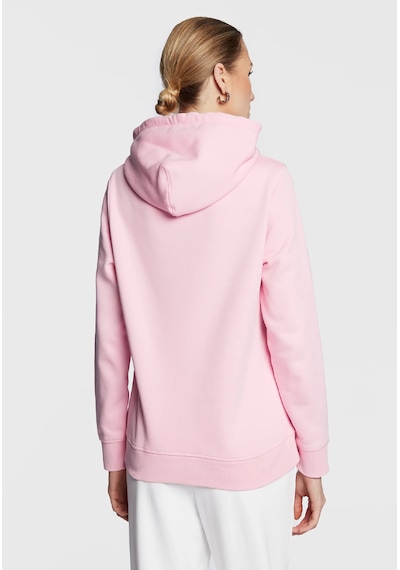 Tommy Hilfiger Byan Kapşonlu Sweatshirt Cepsiz Açık Pembe