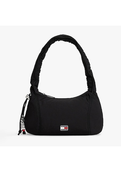 Tommy Hilfiger Kadın Siyah Omuz Çantası Aw0aw18068-bds Siyah