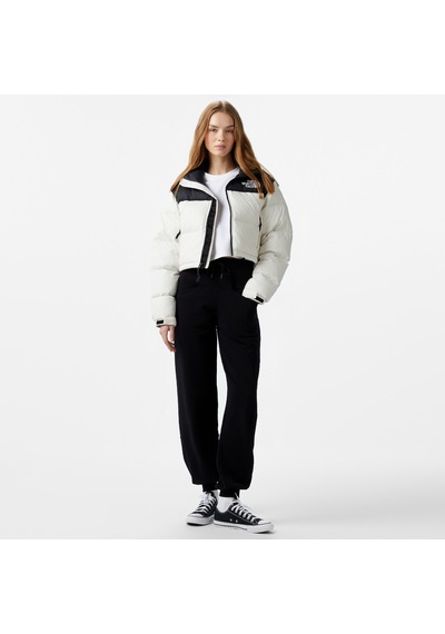 The North Face Nuptse Kadın Beyaz Ceket Düz Nf0a5ggerou1