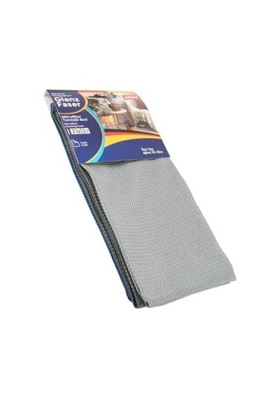 Pıkas 3 Lü Mikrofiber Cam Temizlik Bezi Seti Ultra Emici İz Bırakmaz Çok Amaçlı Büyük Boy Bez Açık Bej