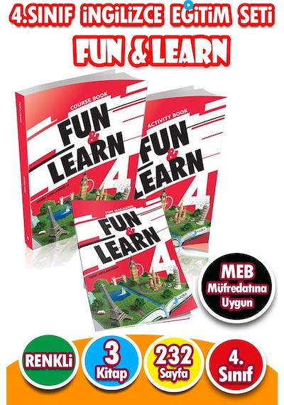 4. Sınıf İngilizce Eğitim Seti Fun & Learn