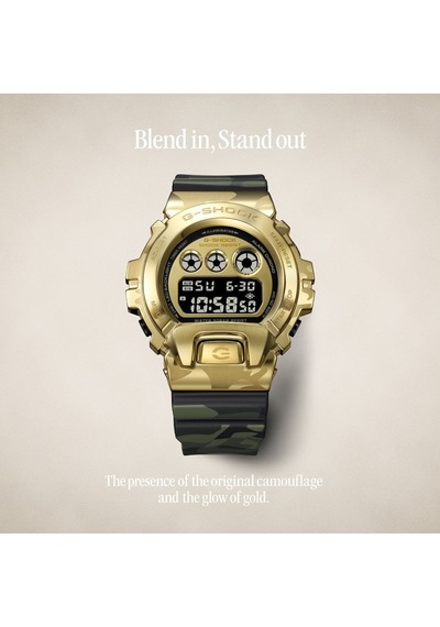 Casio G-shock Gm-6900cmg-3dr Erkek Kol Saati Altın