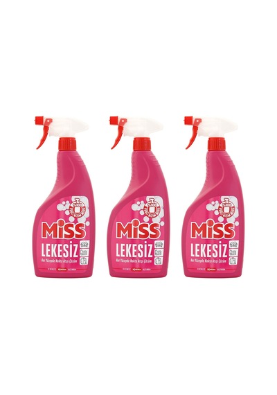 Lekesiz Leke Çıkarıcı Sprey 750 Ml 3 Lü