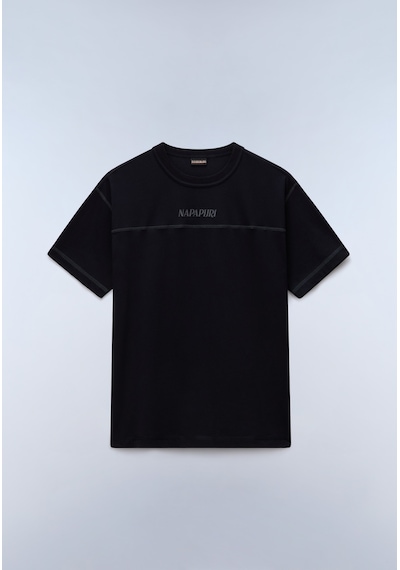 Napapijri S-umbra Ss Erkek T-shirt-31971 Siyah