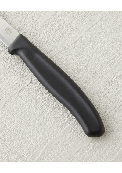 English Home Silent Slash Paslanmaz Çelik 6'lı Bıçak 9 Cm Siyah Siyah
