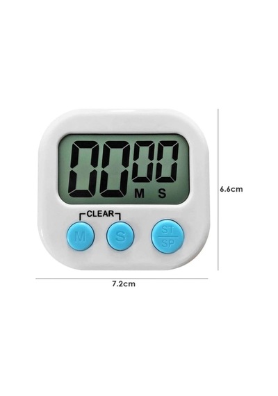Dijital Ekran Alarmlı Mıknatıslı Mutfak Fırın Zamanlayıcı Timer