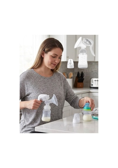 8753tknd Bpa İçermez Manuel Anne Sütü Pompası Biberon Başlıklı Ergonomik 893hmng