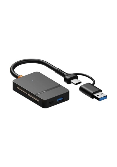 8 In 1 Card Reader Okuyucu Type-c+ Lightning, 5gbps, Ads-315 - Zr784