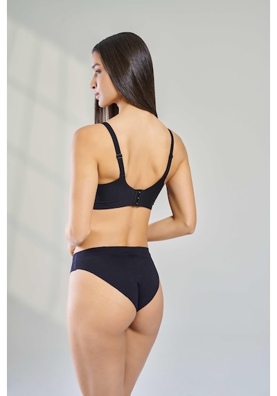 Yeni İnci Balensiz Dolgusuz Hafif Sütyen Br101 siyah