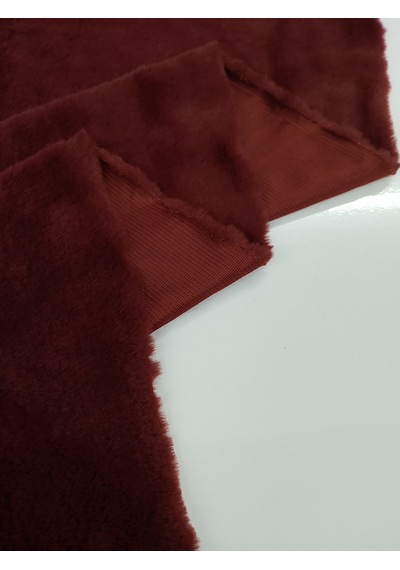 Toskana Peluş Kumaş Bordo