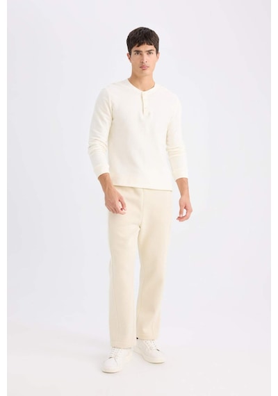 DeFacto Regular Fit Eşofman Altı Beli Lastikli Basic Düz Cepli Düz Paça D9707AX24AUER117