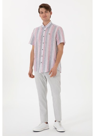 U.s. Polo Assn. Erkek Gömlek 2105265 Kırmızı
