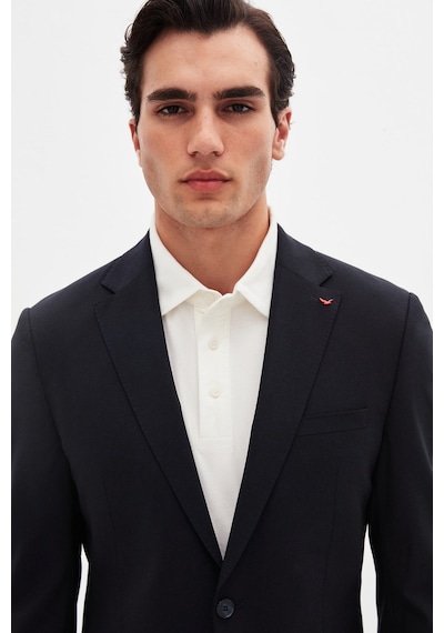 D's Damat Ds Damat Slim Fit Lacivert Yünlü Travel Takim Elbise 4he05ob35577m Lacivert