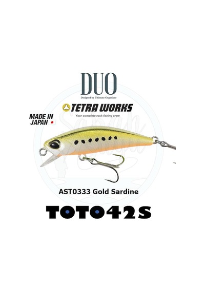 Duo Tetra Works Toto 42 Ast0333 Gold Sardine