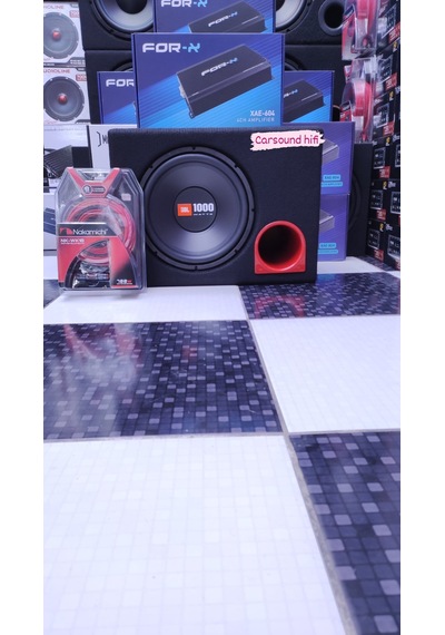 JBL 1000W WOOFER 3600W FOR-X AMFI NAKAMICHI BAKIR SET KABLO