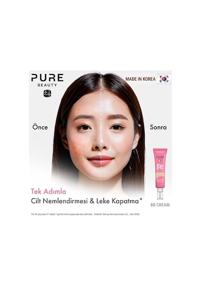 Pure Beauty Bb Krem Spf50 Pa++++ Natural 30 Ml 0
