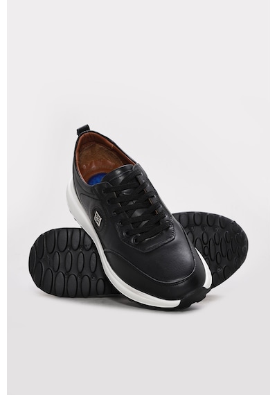 Fast Step Hakiki Deri Erkek Casual Ayakkabı 343ma2008 Siyah