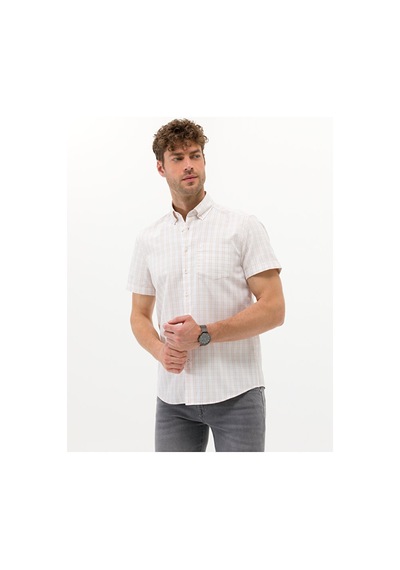 Pierre Cardin Regular Fit Kısa Kollu Gömlek 50266589-vr011 Beyaz