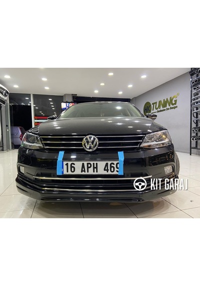 Volkswagen Jetta Mk6 2014-2018 Makyajlı Ön Ek Plastik Boyasız