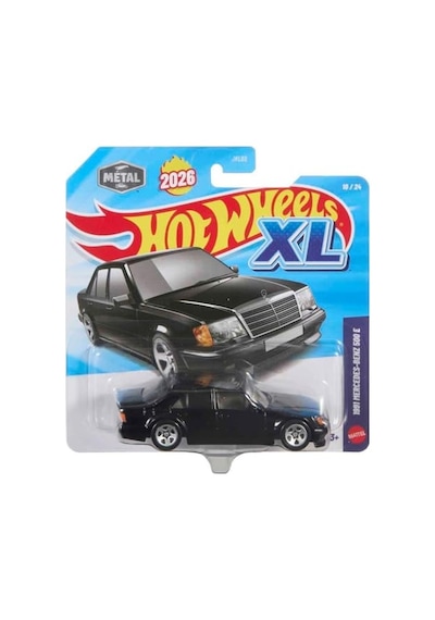 Hot Wheels Xl Diecast 1:43 1991 Mercedes Benz 500 E Jkl08-jkl02
