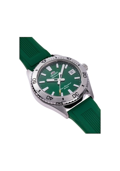 Orient Mako Ra-ac0q11e30b Otomatik Silikon Yeşil Safir Cam 20 Atm 40 Mm Erkek Kol Saati Gri
