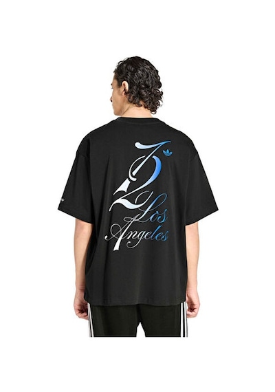 Adidas La City Tee Erkek Günlük Tişört Kd8305 Siyah