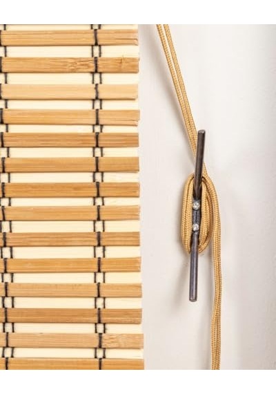 Rodos Ahşap Bambu Stor Perde 120 X 180 Çok Renkli