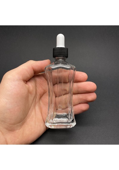 50 Ml Milano Model Cam Damlalıklı Şişe , Plastik Kapaklı , 50 Cc Cam Damlalıklı Milano Şişe X 6 Adet