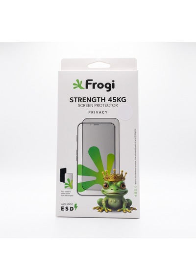 İphone 17 Frogi Hayalet Esd Anti-static 45kg Dayanıklı Temperli Ekran Koruyucu