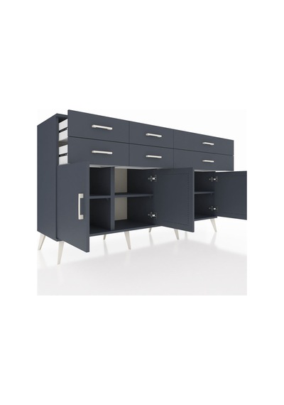 Kronos Konsol 3 Raflı 6 Çekmeceli 4 Kapaklı 176x59x99 Antrasit-an Antrasit-antrasit Kronos Konsol 3 Raflı 6 Çekmeceli 4 Kapaklı 176x59x99 Antrasit-an Antrasit-antrasit