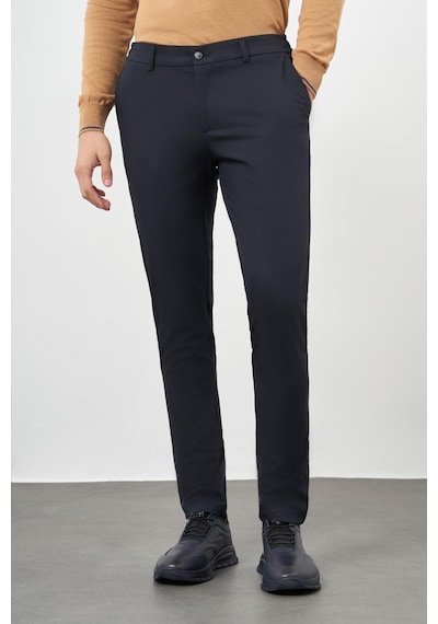 İmza Koyu Lacivert Düz Bez Ayağı Esnek Yan Cep Slim Fit Casual Pantolon 1003245159 Koyu Lacivert İmza Koyu Lacivert Düz Bez Ayağı Esnek Yan Cep Slim Fit Casual Pantolon 1003245159 Koyu Lacivert