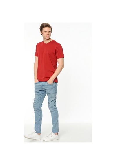 T8537 Dewberry T-shırt-bordo Bordo