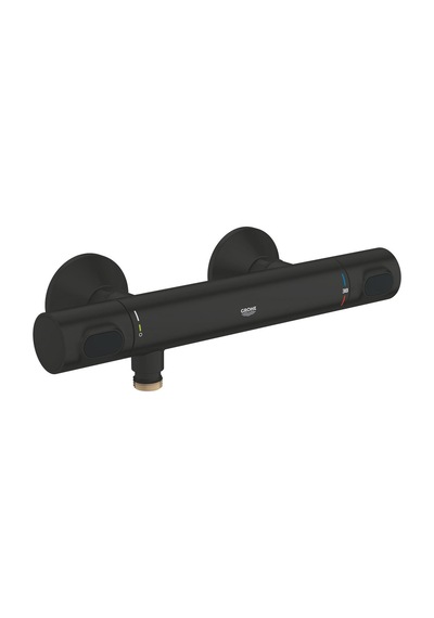 Grohe Grohtherm 500 Termostatik Duş Bataryası - 347932430 Siyah