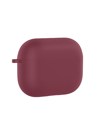 Apple AirPods Uyumlu Pro 3 Zore Standart Silikon Kılıf Koyu Mor