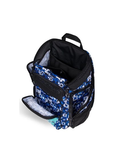 Arena One Go Backpack 45l Allover Unisex Yüzücü Sırt Çantası 010232103 Mavi
