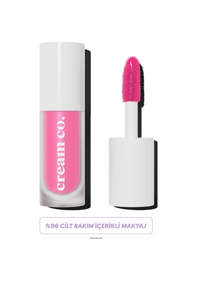 Cream Co. Nemlendirici Besleyici Işıltılı Dudak Yanak Göz Renklendirici Glow Tint Radiant Pink
