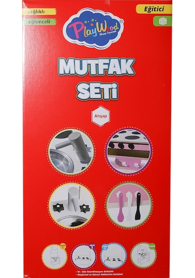 Ony-408 Ahşap Mutfak Seti -onyıl Oyuncak