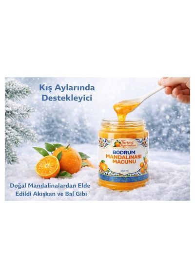 Turunç Diyarı Bodrum Mandalinası Macunu 250 G