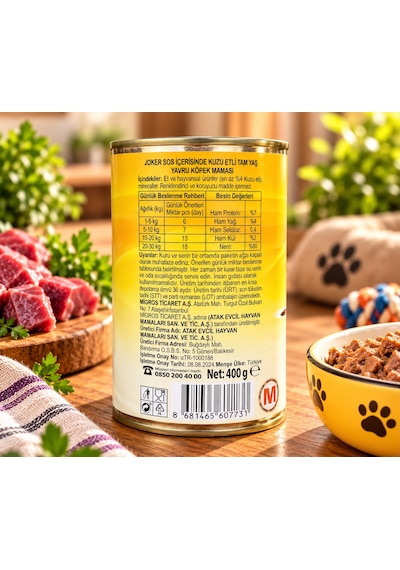 Joker Yavru Köpek Maması Kuzu Etli