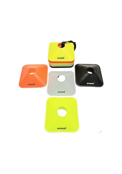 Avessa Cnk-400 Dikdörtgen Dizayn Antrenman Çanağı 40lı Çok Renkli