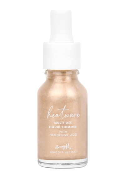 Barry M Heatwave Multi-use Liquid Shimmer Hyalunorik Asitli Likit Aydınlatıcı Allık Bej