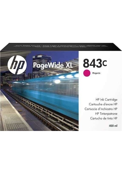 Tonersepeti Hp 843c C1q67a Kırmızı Kartuş Pagewide Xl 4000 Serisi