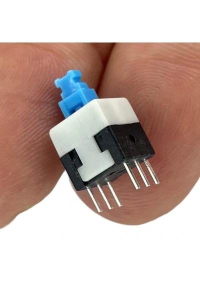 Ic-199 6 Pinli Bacaklı Yaylı Push Buton 8x8mm