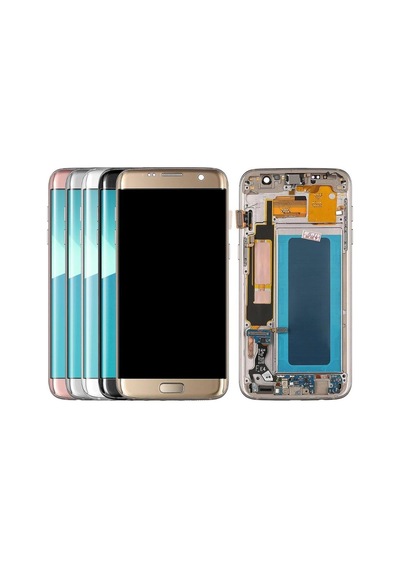 Samsung Galaxy S7 Edge G935f Oled Ekran Dokunmatik Beyaz