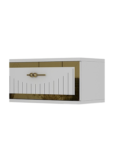 Tda1206bs Tuna120 Duvara Montaj Tv Stand Beyaz-silver 120cm