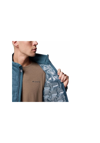 Columbia Delta Ridge Iı Down Jacket Erkek Outdoor Montu 650 Dolgu Kaz Tüyü 2086241429 Mavi Mavi