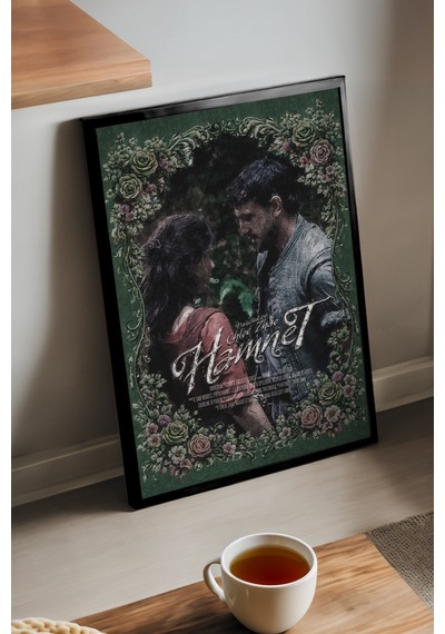 Hamnet Siyah Ahşap Çerçeveli Poster, Hamlet Film Duvar Tablosu