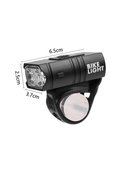 X-Tiger 2T6 Led 1200 Mah Su Geçirmez Far Bisiklet Feneri Siyah