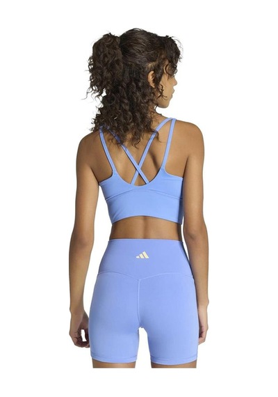 Adidas W 3ss Ess Ms Kadın Mavi Sporcu Sütyeni Hz0873